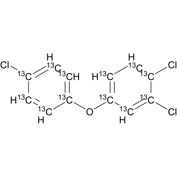 3,4,4′-Trichloro diphenyl ether-13C12